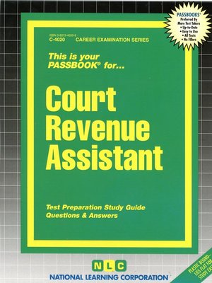 cover image of Court Revenue Assistant